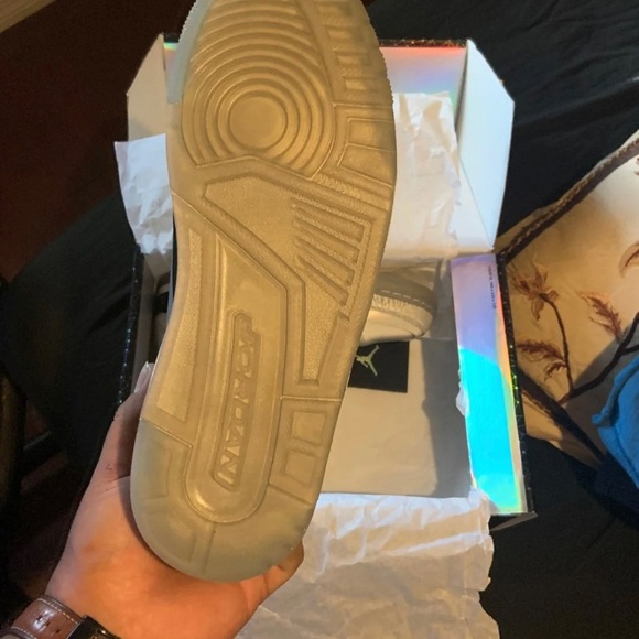 Air Jordan’s 5lab3 3m silver men 9.5 - Picture 5 of 7